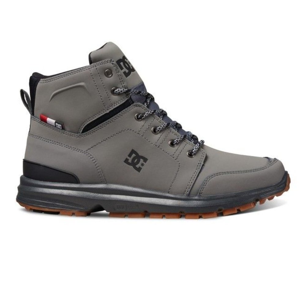 DC shes boots winter boots water repellant Tortoise grey
